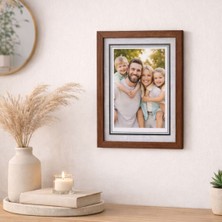 Dyris Ahşap Görünümlü Fotoğraf Çerçevesi 21X30 cm – Dekoratif Duvar & Masa Üstü Çerçeve