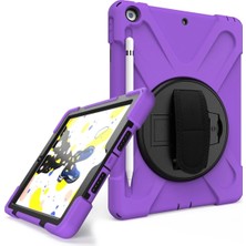 Sylar iPad 5 Air 9.7 Kılıf Amazing Tablet Kapak - Mor