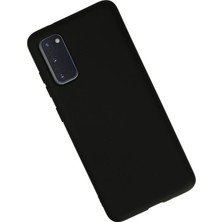 Sylar Samsung Galaxy S20 Kılıf Nano Içi Kadife Silikon - Siyah