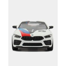 Kinsmart Bmw M8 Competition Coupe Livery Edition KT5425DF 1:38 Scale Model Beyaz