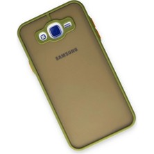 Sylar Samsung Galaxy J7 Kılıf Montreal Silikon Kapak - Açık Yeşil