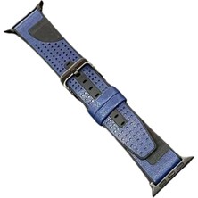 Sylar Watch 45MM Buff Deri Kordon - Lacivert