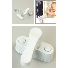 Pileli Store  Pvc Pimapen Pencere Cam Balkon Kapısı Güvenli Emniyet Kilidi