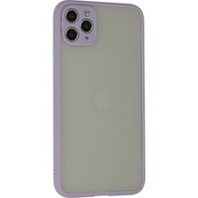 Sylar iPhone 12 Pro Kılıf Montreal Silikon Kapak - Mor