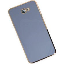 Sylar Samsung Galaxy J7 Prime Kılıf Volet Silikon - Mavi