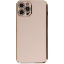 Sylar iPhone 12 Pro Max Kılıf Volet Silikon - Pembe