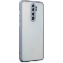 Sylar Redmi Note 8 Pro Kılıf Montreal Silikon Kapak - Gri