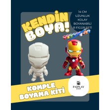 Iron Man - Boyama Seti ve Iron Man Figürü