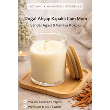 Wedo Sandal Ağacı Kokulu Mum Seti 100GR Kuartz Taş & Tütsü Hediye Seti