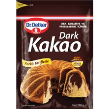 Dr. Oetker Dr.oetker Dark Kakao 100 gr