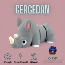 Neptune3D Flexi Gergedan Hareketli Hayvan Figürü (Wigglitz)