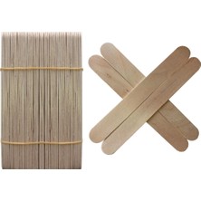 KİKA  Dondurma Çubuğu 15 cm 50'li Naturel Tabaka