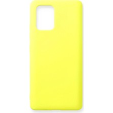 Uravas Store Galaxy A91 / S10 Lite Kılıf Nano Içi Kadife - Sarı