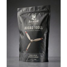 Aviator Coffee Avgas 100LL Premium Arabica Kahve 500 g - Hafif-Orta İçim, Dengeli Aroma, Çekirdek veya Öğütülmüş