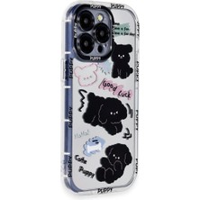 Uravas Store Iphone 15 Kılıf Reflexion Desenli Kapak - Desen 5