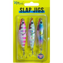 Hanfish Slap Jigs Uv&glow Mix 30GR Metal Jig Yem