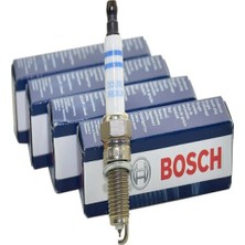 Fiat Egea 1.6 E-Torq 2015-2022 Bosch Çift Iridyum Buji 4 Adet Motor Kodu :55268036 /1.6 16V