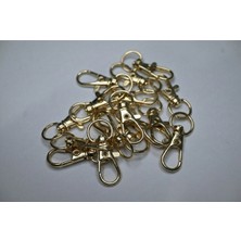 Orhan Çanta 400 Adet 0.8 cm Balık Kanca Altın Rengi - Metal Çanta ve Cüzdan Askı Klipsi