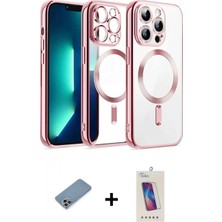 İlk El Grup Ieg™ iPhone 13 Pro Max Nova Işık Özel Seri - Siyah Joko 5d Cam + Gökkuşağı Shine Kamera Lens Koruma Cam