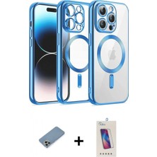 İlk El Grup Ieg™ iPhone 13 Pro Max Nova Işık Özel Seri - Siyah Joko 5d Cam + Gökkuşağı Shine Kamera Lens Koruma Cam