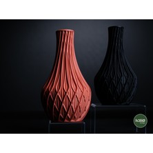 Printona Çizgili Modern Pinterest Tarzı Vazo