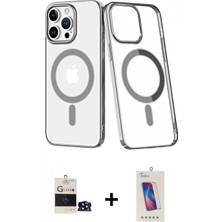 İlk El Grup Ieg™ iPhone 14 Pro Max Yörünge Minimal - Siyah Joko 5d Cam + Siyah Bilvis Titan Kamera Lens