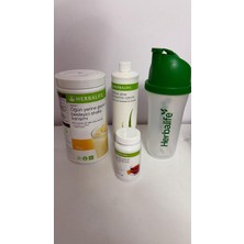 Herbalife Muzlu Shake  Aloeçay Seftalili   Shaker
