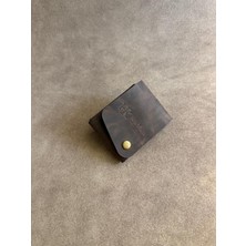 HATKA Leather Craft El Yapımı Hakiki Deri Cüzdan - Slim Fold K2