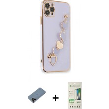 İlk El Grup Ieg™ iPhone 11 Pro Max Nova Işık Prime - Siyah 20D Premium Cam Ekran Koruyucu + Siyah Shine Kamera Lens Koruma Cam