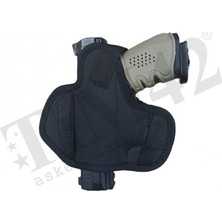 TİM42 Yarım Kelebek Swit Silah Kılıfı Siyah Renk