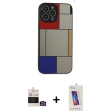 İlk El Grup Ieg™ iPhone 14 Pro Max Odak Klasik Serisi - Siyah Joko 5d Cam + Gümüş Bilvis Titan Kamera Lens