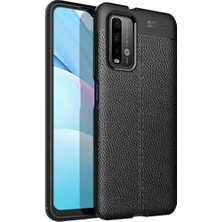 Starseven Redmi 9t Kılıf Auto Focus Kapak - Siyah