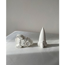 CEG Art Gallery Taş Boyama Seti - 2'li Roket Seti - 1 Adet Fırça + 3 Renk Boya