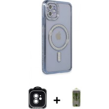 İlk El Grup Ieg™ iPhone 11 Zirve Doku Prime - Siyah Joko Magic 5d Hayalet Cam + Yeşil Pvd Metal Kamera Lens