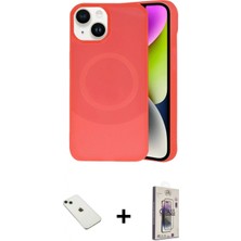 İlk El Grup Ieg™ iPhone 14 Ufuk Serisi - Siyah Bilvis 3D Cam Ekran Koruyucu + Yeşil Diamond Kamera Lens