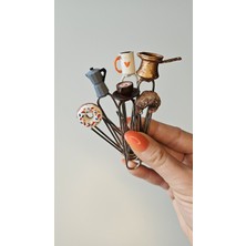 Miniabox 6'lı Kahve Tutkunları Kitap Ayracı Seti