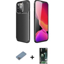 İlk El Grup Ieg™ iPhone 13 Pro Eksen Form Prime - Şeffaf 360 Full Body Arka Koruyucu + Gökkuşağı Shine Kamera Lens Koruma Cam