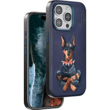 Starseven Venco Iphone 15 Perma Desenli Kapak - Lacivert