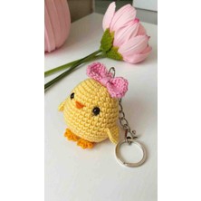 Elizi Dünyası Amigurumi Civciv Anahtarlık