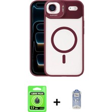 İlk El Grup Ieg™ iPhone 17 Air Yadigar Asil Koleksiyonu - Siyah Joko Magic 5d Cam + Mavi Raze Metal Kamera Lens