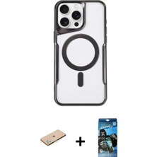 İlk El Grup Ieg™ iPhone 11 Pro Max Yadigar Klasik Özel Seri - Siyah 34D Izgaralı Cam + Yeşil Renkli Kamera Lens Koruma Cam