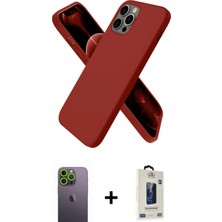 İlk El Grup Ieg™ iPhone 12 Pro Max Kozmos Yansıma Özel Seri - Siyah Bilvis Hayalet Cam Ekran Koruyucu + Yeşil Neon Fosforlu Kamera Lens