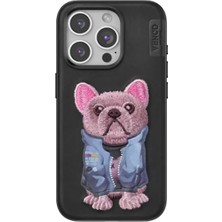 Sh Ticaret Venco Iphone 15 Cute Desenli Kapak - Siyah