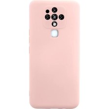 Sh Ticaret Tecno Camon 16 Kılıf Nano Içi Kadife Silikon - Pudra