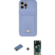 İlk El Grup Ieg™ iPhone 12 Pro Max Vadi Çizgi Prime - Siyah 360 Mat Full Body Arka Koruyucu + Gold Shine Kamera Lens Koruma Cam