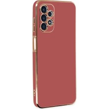 Sh Ticaret Galaxy A13 4g Kılıf Volet Silikon - Kırmızı