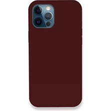 Sh Ticaret Iphone 12 Kılıf Lansman Legant Silikon - Bordo