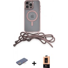 İlk El Grup Ieg™ iPhone 13 Pro Max Eksen Özel Seri - Şeffaf Maxco Cam Ekran Koruyucu + Mavi Renkli Kamera Lens Koruma Cam