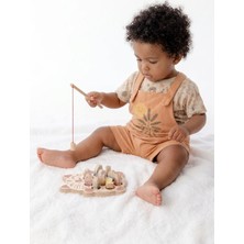 Fida Fıda Mıknatıslı Ahşap Balık Tutma Oyunu - El-Göz Koordinasyonu Geliştirici