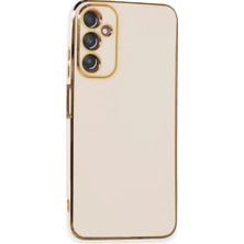 Sh Ticaret Galaxy A05S Kılıf Volet Silikon - Beyaz